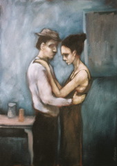 Painting titled Balance